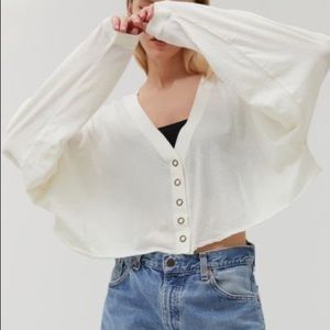 urban outfitters cropped cardigan